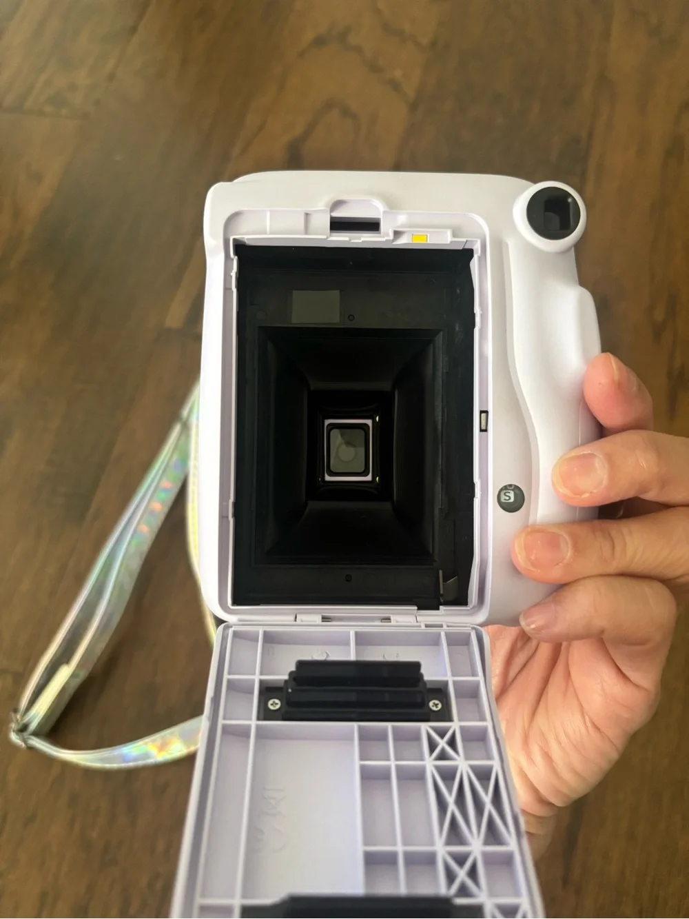 Instax Mini 11 Instant Polaroid Camera with Holographic Carry Case - Lilac